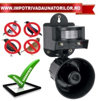 APARAT ANTI PASARI, GRAURI, PORUMBEI, VRABII SONIC BIRD CHASER - APARAT ANTI PASARI, GRAURI, PORUMBEI, VRABII SONIC BIRD CHASER