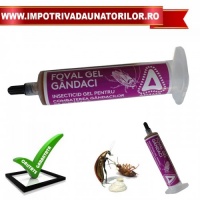 GEL INSECTICID PENTRU COMBATEREA GANDACILOR FOVAL GEL 35G - GEL INSECTICID PENTRU COMBATEREA GANDACILOR FOVAL GEL 35G