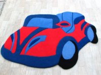 COVOR COPII - SPORTS CAR ALBASTRU - COVOR COPII - SPORTS CAR ALBASTRU