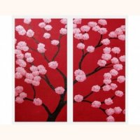 TABLOURI LUMINOASE - SET - CIRES ORIENTAL - TABLOURI LUMINOASE - SET - CIRES ORIENTAL
