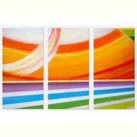 TABLOURI LUMINOASE - SET - CURCUBEU ABSTRACT - TABLOURI LUMINOASE - SET - CURCUBEU ABSTRACT