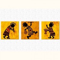 TABLOURI LUMINOASE - SET - RITMURI AFRICANE - TABLOURI LUMINOASE - SET - RITMURI AFRICANE