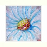 TABLOU LUMINOS - FLOARE ALBASTRA - TABLOU LUMINOS - FLOARE ALBASTRA
