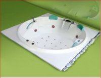 CADA DE BAIE ROTUNDA SPHERA - VARIANTA DREAPTA 180 X 180 X 54 - GARANTIE 10 ANI - CADA DE BAIE ROTUNDA SPHERA - VARIANTA DREAPTA 180 X 180 X 54 - GARANTIE 10 ANI