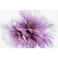 DECOR TRESOR COMPOSIZIONE FIORI ROSA 50X76 - DECOR TRESOR COMPOSIZIONE FIORI ROSA 50X76