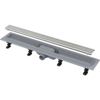 CANAL DE SCURGERE PENTRU DUS CU MARGINE PENTRU GRATAR PERFORAT 750 MM - CANAL DE SCURGERE PENTRU DUS CU MARGINE PENTRU GRATAR PERFORAT 750 MM