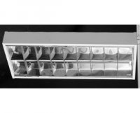 CORP APLICAT SAU SUSPENDAT PENTRU ILUMINATUL FLUORESCENT - RED - 2X18W, OPTICA LA, ELECTRONIC, IP20 - CORP APLICAT SAU SUSPENDAT PENTRU ILUMINATUL FLUORESCENT - RED - 2X18W, OPTICA LA, ELECTRONIC, IP20