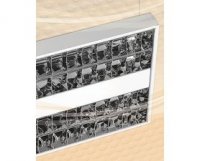CORP APLICAT SAU SUSPENDAT PENTRU ILUMINATUL FLUORESCENT - BLACK - 4X24W OPTICA DKL16, ELECTRONIC, IP20 - CORP APLICAT SAU SUSPENDAT PENTRU ILUMINATUL FLUORESCENT - BLACK - 4X24W OPTICA DKL16, ELECTRONIC, IP20