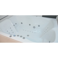 CADA DREAPTA 168X126 CM DUO CU HIDROMASAJ - CADA DREAPTA 168X126 CM DUO CU HIDROMASAJ