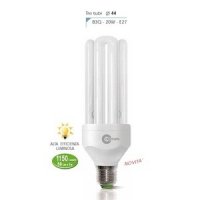 BEC ECONOMIC FLUORESCENT E27 20W - B3Q QUADRA - BEC ECONOMIC FLUORESCENT E27 20W - B3Q QUADRA