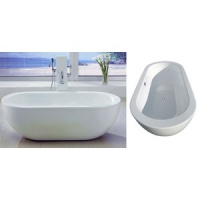 CADA OVALA TIP INSULA FIORE 1810X860X600 - CADA OVALA TIP INSULA FIORE 1810X860X600