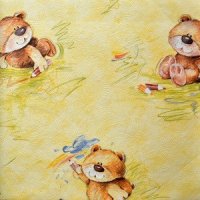 TAPET PENTRU COPII IDEEA TEDDY BEAR - TAPET PENTRU COPII IDEEA TEDDY BEAR