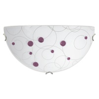 APLICA PERETE JOLLY LILAC E27 1X MAX 60W - APLICA PERETE JOLLY LILAC E27 1X MAX 60W