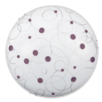 PLAFONIERA JOLLY LILAC E27 1X MAX 60W - PLAFONIERA JOLLY LILAC E27 1X MAX 60W
