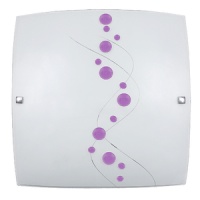 PLAFONIERA RUBY LILAC E27 2X MAX 60W - PLAFONIERA RUBY LILAC E27 2X MAX 60W