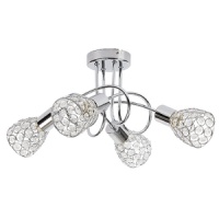 PLAFONIERA ELLE E14 4X MAX 40W - PLAFONIERA ELLE E14 4X MAX 40W
