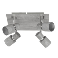 PLAFONIERA MERKUR  GU10 4X MAX 50W - PLAFONIERA MERKUR  GU10 4X MAX 50W