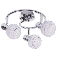 PLAFONIERA AUREL LILAC E14 3X MAX 40W - PLAFONIERA AUREL LILAC E14 3X MAX 40W