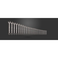 CHEI COMBINATE 6-32MM SET 25PCS CR-V PRESS TMP - CHEI COMBINATE 6-32MM SET 25PCS CR-V PRESS TMP