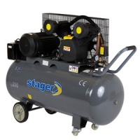 COMPRESOR ANGRENARE CUREA STAGER HM-V-0.6/200 200L 8BAR - COMPRESOR ANGRENARE CUREA STAGER HM-V-0.6/200 200L 8BAR