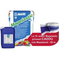 MORTAR HIDROIZOLANT MAPEI 32 KG/SET MAPELASTIC A+B - MORTAR HIDROIZOLANT MAPEI 32 KG/SET MAPELASTIC A+B