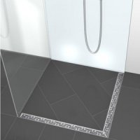 RIGOLA UNGHIULARA PENTRU DUS TECE BASIC L 900X900 MM - RIGOLA UNGHIULARA PENTRU DUS TECE BASIC L 900X900 MM