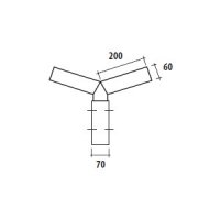 BRAT DREPT DUBLU 200MM - BRAT DREPT DUBLU 200MM