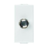 PRIZA MODULARA TV TIP F 1M ALBA VIMAR NEVE - PRIZA MODULARA TV TIP F 1M ALBA VIMAR NEVE