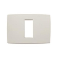 RAMA ORNAMENT 1 MODUL CENTRAL VIMAR NEVE BEIGE - RAMA ORNAMENT 1 MODUL CENTRAL VIMAR NEVE BEIGE