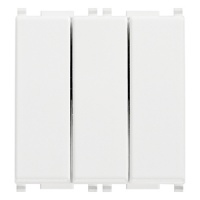 INTRERUPATOR MODULAR TRIPLU 2M 20A VIMAR PLANA ALB - INTRERUPATOR MODULAR TRIPLU 2M 20A VIMAR PLANA ALB