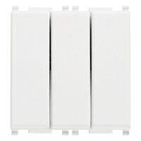 INTRERUPATOR MODULAR TRIPLU CAP-SCARA 2M 20A VIMAR PLANA ALB - INTRERUPATOR MODULAR TRIPLU CAP-SCARA 2M 20A VIMAR PLANA ALB