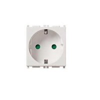 PRIZA 2P+E 16A STANDARD GERMAN SICURY ALB - PRIZA 2P+E 16A STANDARD GERMAN SICURY ALB