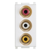 PRIZA MODULARA RCA VIMAR PLANA - PRIZA MODULARA RCA VIMAR PLANA