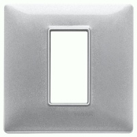RAMA ORNAMENT 1 MODUL METAL ARGINTIU METALIZAT - RAMA ORNAMENT 1 MODUL METAL ARGINTIU METALIZAT
