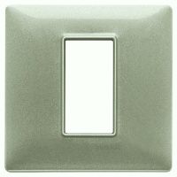 RAMA ORNAMENT 1 MODUL METAL VERDE METALIZAT - RAMA ORNAMENT 1 MODUL METAL VERDE METALIZAT