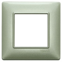 RAMA ORNAMENT 2 MODULE METAL VERDE METALIZAT - RAMA ORNAMENT 2 MODULE METAL VERDE METALIZAT