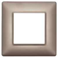 RAMA ORNAMENT 2 MODULE METAL PEARL NICKEL - RAMA ORNAMENT 2 MODULE METAL PEARL NICKEL