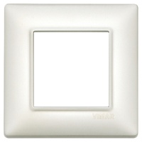 RAMA ORNAMENT 2 MODULE METAL ARGINTIU PERLAT - RAMA ORNAMENT 2 MODULE METAL ARGINTIU PERLAT