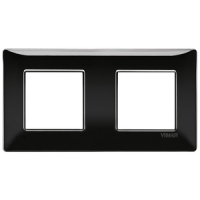 RAMA ORNAMENT 4 MODULE(2+2) 71MM TEHNOPOLIMER NEGRU - RAMA ORNAMENT 4 MODULE(2+2) 71MM TEHNOPOLIMER NEGRU