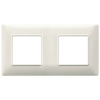 RAMA ORNAMENT 4 MODULE(2+2) 71MM TEHNOPOLIMER GRANITE ALB - RAMA ORNAMENT 4 MODULE(2+2) 71MM TEHNOPOLIMER GRANITE ALB