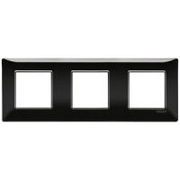 RAMA ORNAMENT 6 MODULE(2+2+2) 71MM TEHNOPOLIMER NEGRU - RAMA ORNAMENT 6 MODULE(2+2+2) 71MM TEHNOPOLIMER NEGRU