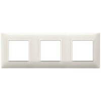 RAMA ORNAMENT 6 MODULE(2+2+2) 71MM TEHNOPOLIMER GRANITE ALB - RAMA ORNAMENT 6 MODULE(2+2+2) 71MM TEHNOPOLIMER GRANITE ALB