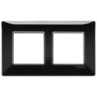 RAMA ORNAMENT 4 MODULE(2+2) 57MM TEHNOPOLIMER NEGRU - RAMA ORNAMENT 4 MODULE(2+2) 57MM TEHNOPOLIMER NEGRU