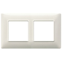 RAMA ORNAMENT 4 MODULE(2+2) 57MM TEHNOPOLIMER GRANITE ALB - RAMA ORNAMENT 4 MODULE(2+2) 57MM TEHNOPOLIMER GRANITE ALB