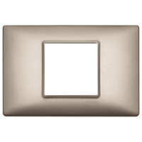 RAMA ORNAMENT 2 MODULE CENTRALE METAL PEARL NICKEL - RAMA ORNAMENT 2 MODULE CENTRALE METAL PEARL NICKEL