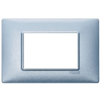 RAMA ORNAMENT 3 MODULE METAL ALBASTRU METALIZAT - RAMA ORNAMENT 3 MODULE METAL ALBASTRU METALIZAT