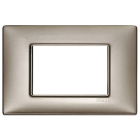 RAMA ORNAMENT 3 MODULE METAL PEARL NICKEL - RAMA ORNAMENT 3 MODULE METAL PEARL NICKEL