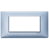RAMA ORNAMENT 4 MODULE METAL ALBASTRU METALIZAT - RAMA ORNAMENT 4 MODULE METAL ALBASTRU METALIZAT