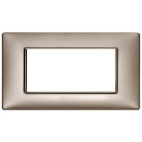 RAMA ORNAMENT 4 MODULE METAL PEARL NICKEL - RAMA ORNAMENT 4 MODULE METAL PEARL NICKEL