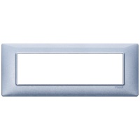 RAMA ORNAMENT 7 MODULE METAL ALBASTRU METALIZAT - RAMA ORNAMENT 7 MODULE METAL ALBASTRU METALIZAT